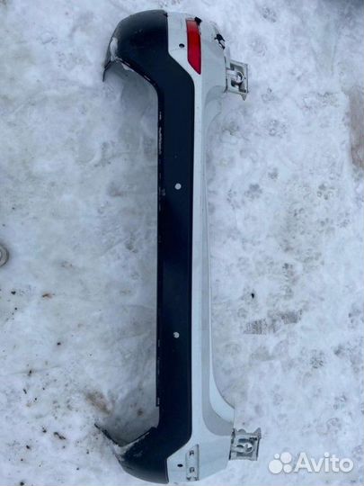 Бампер задний Skoda Yeti 2014