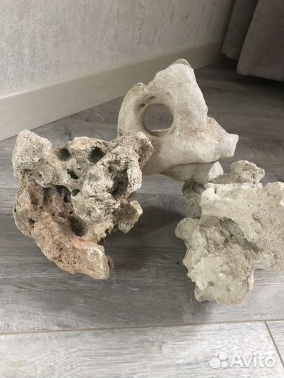 Грунт, декорация камни