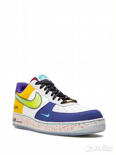 Nikeкроссовки Air Force 1 07 LV8 What The LA