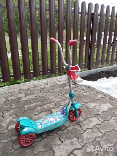 Самокат детский трехколесный