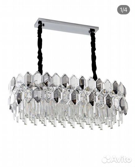 Люстра хрустальная 80см