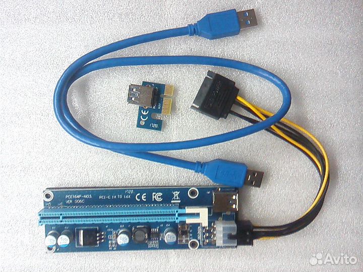 Райзер PCI Express Riser USB 3.0 кабель 60 см