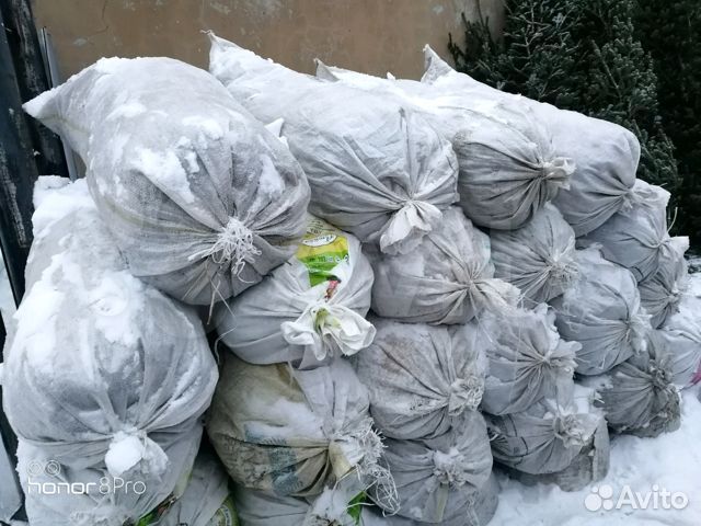 Навоз коровий в мешках