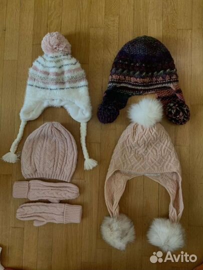 Шапки 4-8 лет