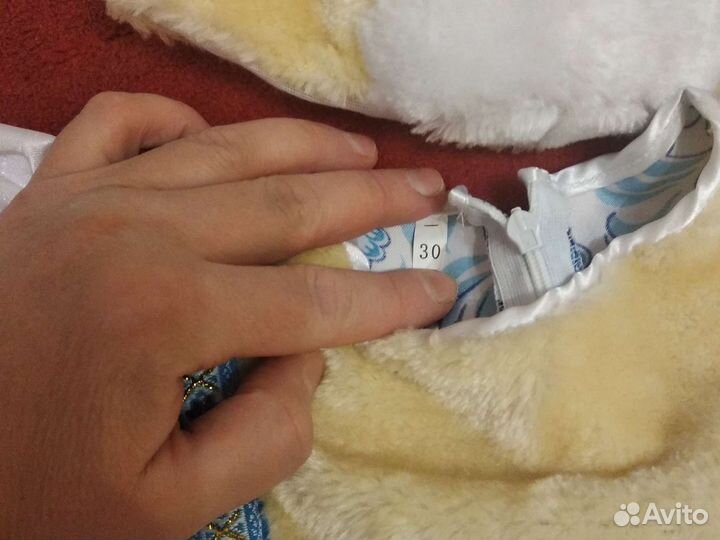 Новогодний костюм для девочки собачка на 4-6 лет