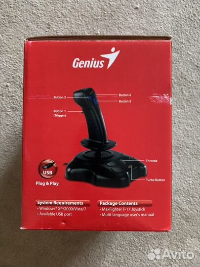 Джойстик для самолета Genius