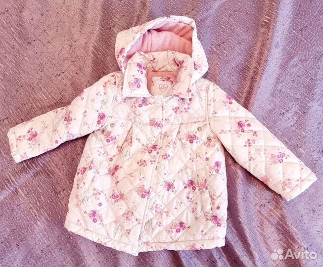 Куртка весна осень для девочки 92 mothercare
