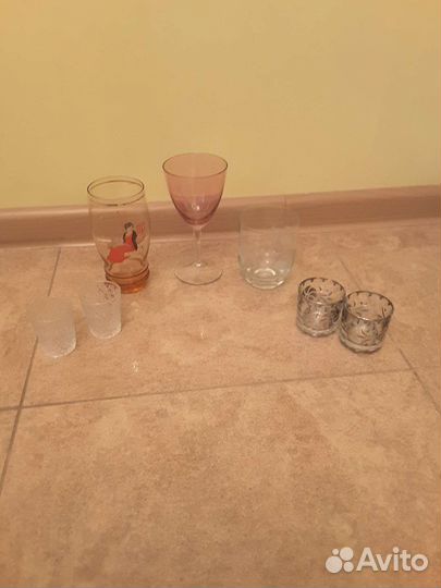 Рюмки СССР разные