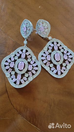 Серьги серебро