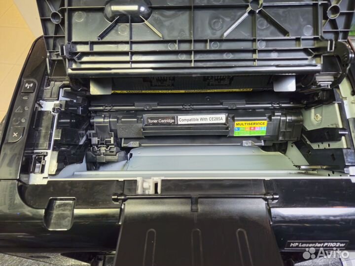Лазерный принтер с wifi hp P1102w