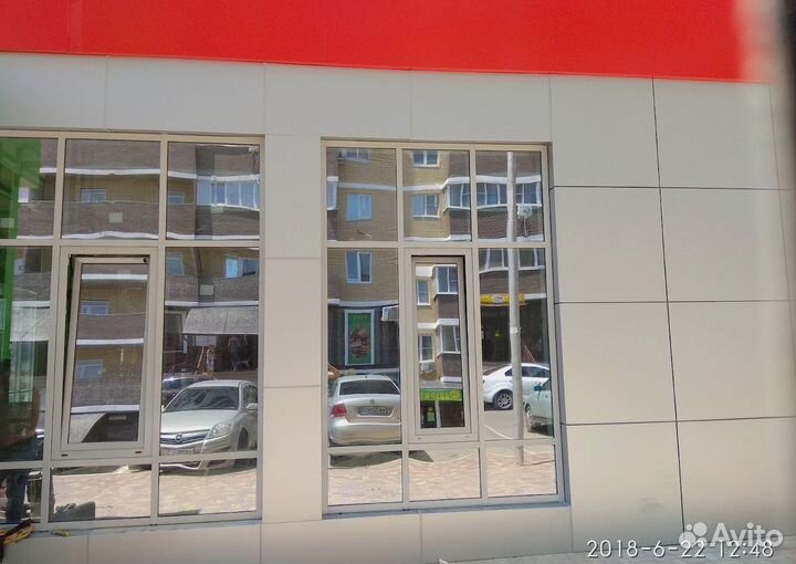 Алюминиевые окна под ключ