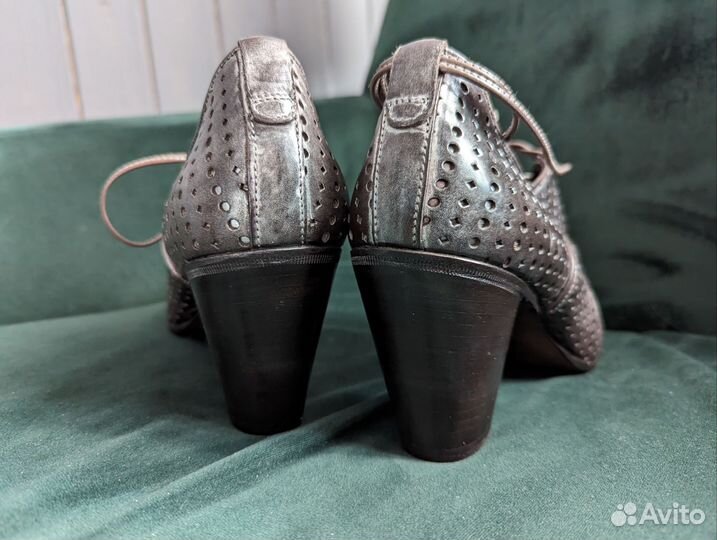 Женские туфли (полуботинки)р. 39- 40 made in Italy