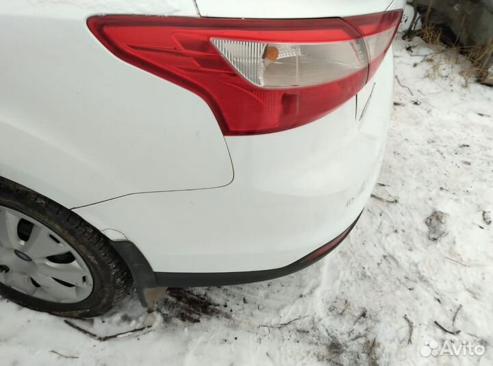 Задний бампер ford focus 3 седан