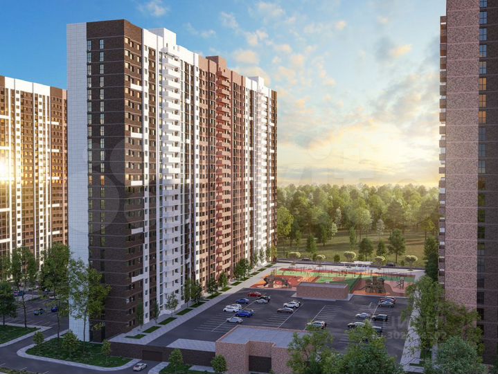 1-к. квартира, 36 м², 19/25 эт.