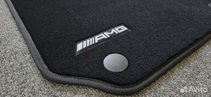 Водительский коврик для Mercedes-Benz w204, чёрн