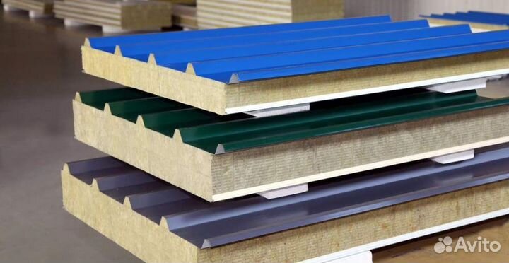 Стеновые сэндвич панели и кровельные