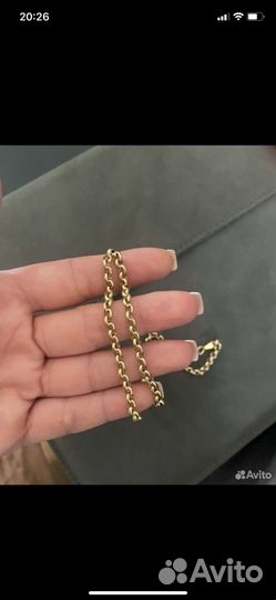 Золотая цепь chopard