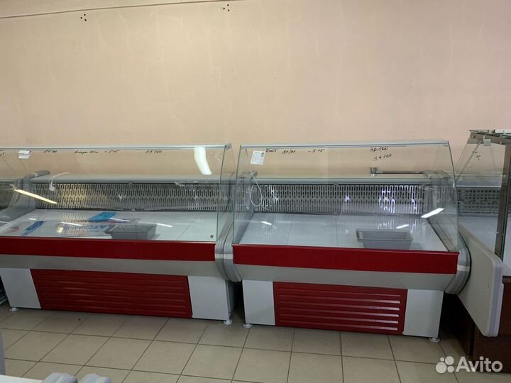 Новые холодильные витрины Иней все в наличии