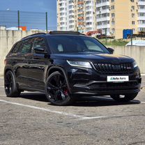 Skoda Kodiaq RS 2.0 AMT, 2019, 82 000 км, с пробегом, цена 4 400 000 руб.