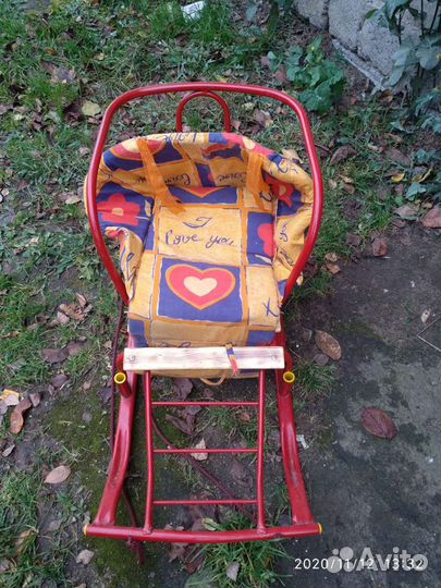 Санки с колесами