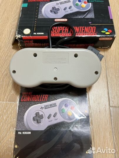 Джойстик super nintendo в коробке