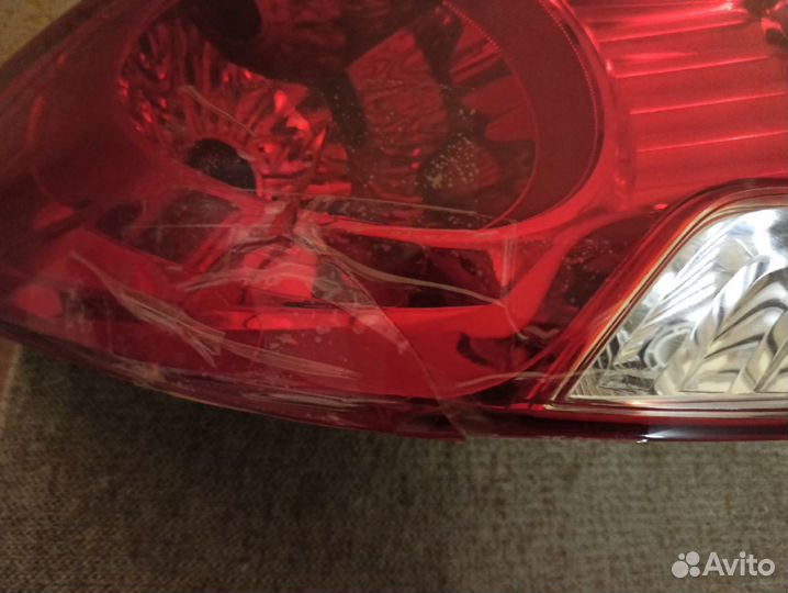 Фонарь задний левый Солярис hyundai solaris