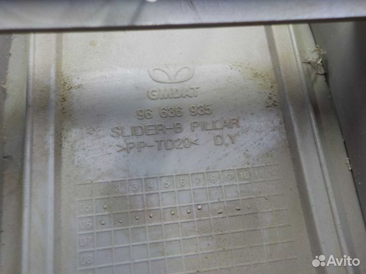 Накладка средней стойки chevrolet epica