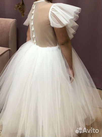 Платье для девочки новое для новогоднего утренника