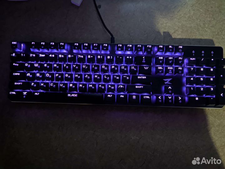 Игровая механическая клавиатура ZET gaming Blade