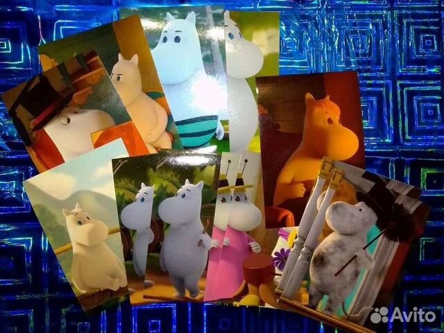 Наклейки Муми- трогательная Зима -2 Лента