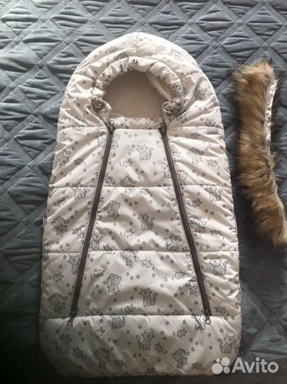 Конверт на выписку зимний