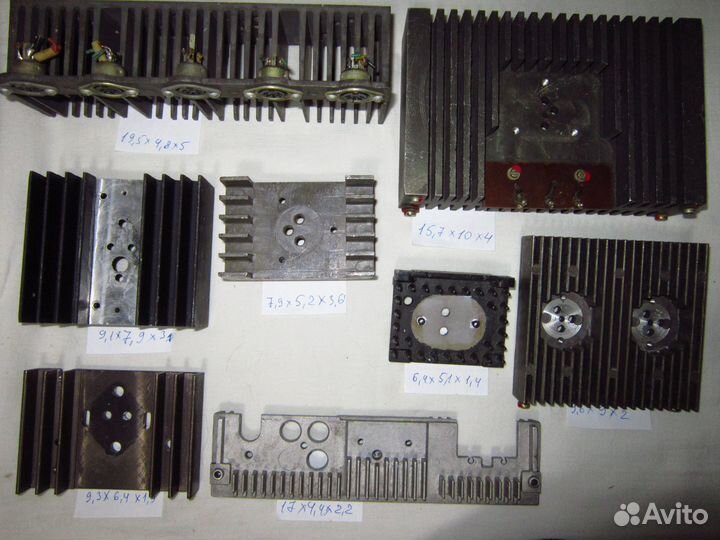 Преобразователь эоп В-3М, радиаторы охлаждения