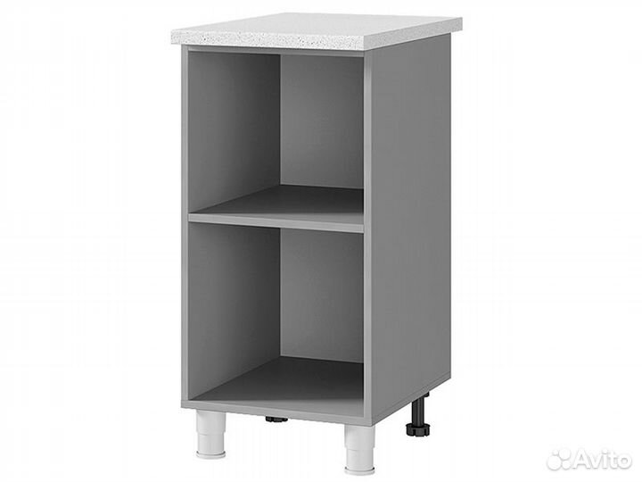 Кухня Афина айс Тумба 4Р1 корп белый, фасад 4Р1