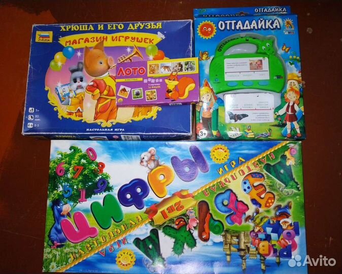 Много разных игр