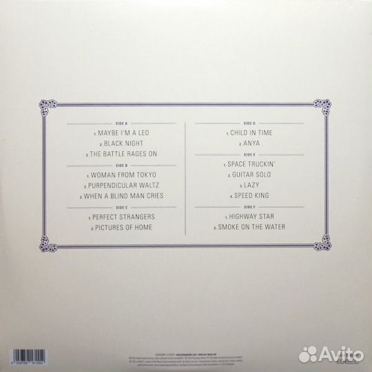 Виниловая пластинка Deep Purple - Bombay Calling: