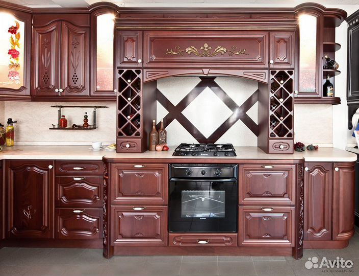 Кухни на заказ, Бук, цвет 