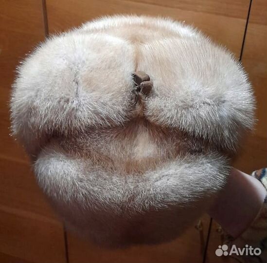 Норковая шапка мужская 58 размер