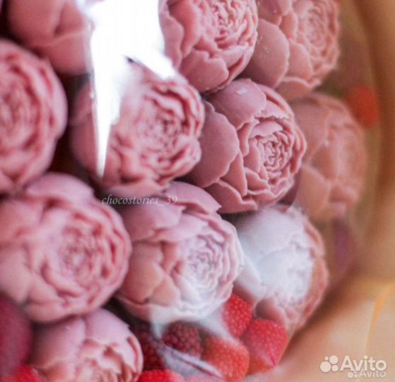 Букет шоколадных цветов