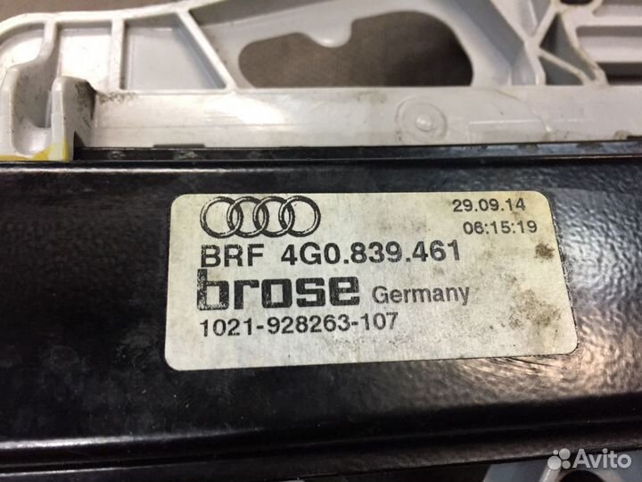 Стеклоподъемник задний Audi A6 C7 4G0839461