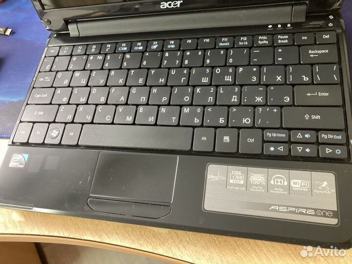 Нетбук acer aspire one