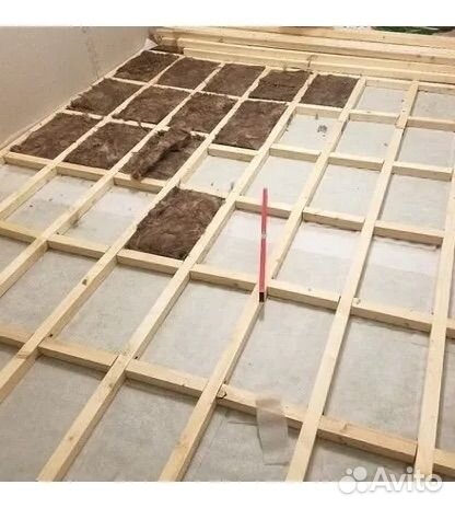 Ремонт полов деревянном доме