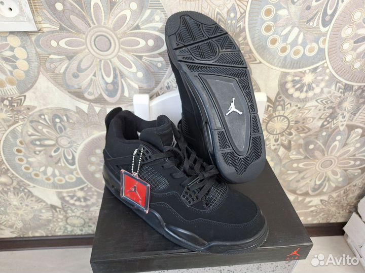 Кроссовки Nike Air Jordan 4 Retro Black Cat