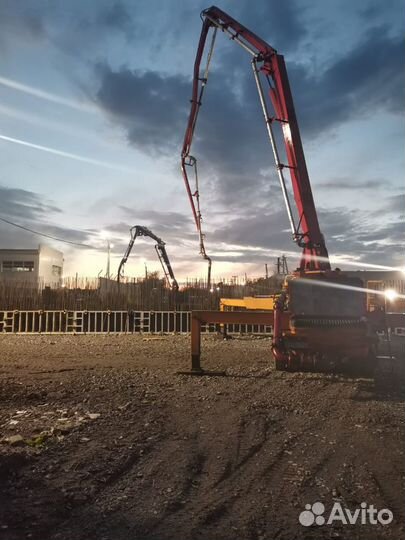 Услуги бетононасоса