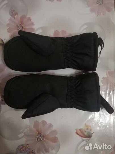 Варежки зимние детские непромокаемые