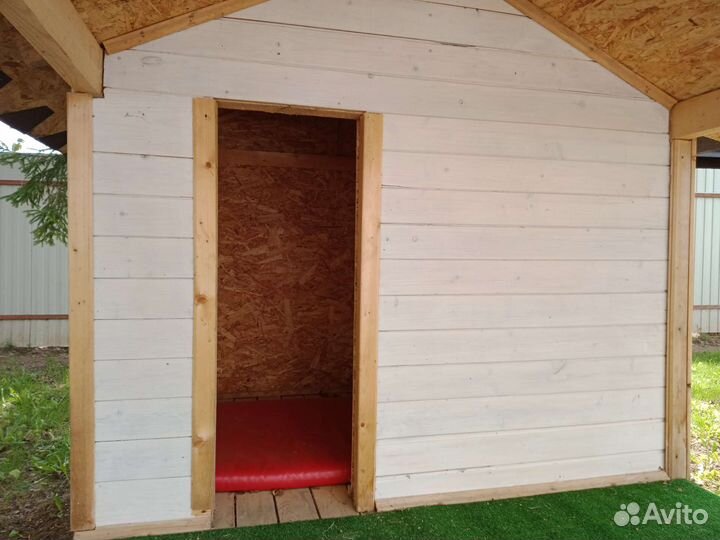 Будка для собаки утепленная