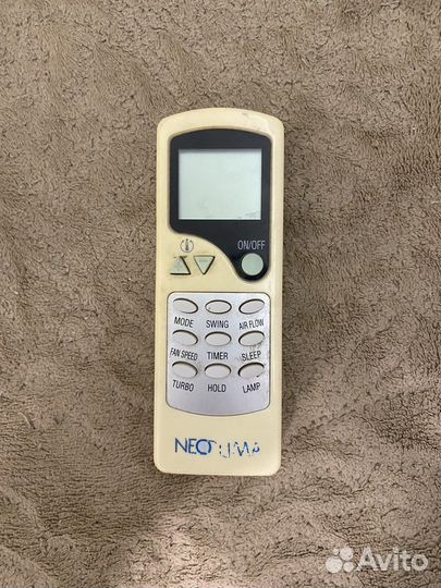 Пульт для кондиционера NeoClima