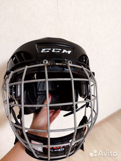 Шлем хоккейный детский ссм, без 