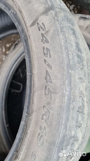 Pirelli P Zero 245/45 R19 и 275/40 R19
