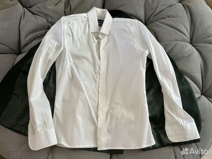 Школьный пиджак и рубашка