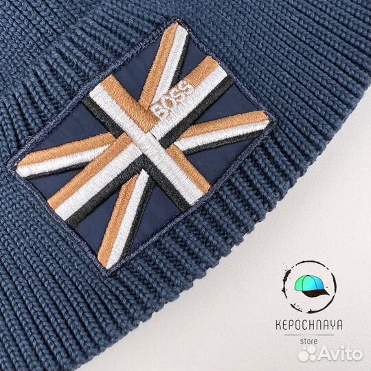 Hugo Boss Шапка Стильная Зимняя